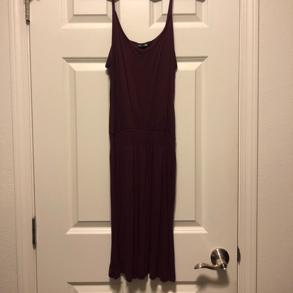 Burgundy Mini dress
